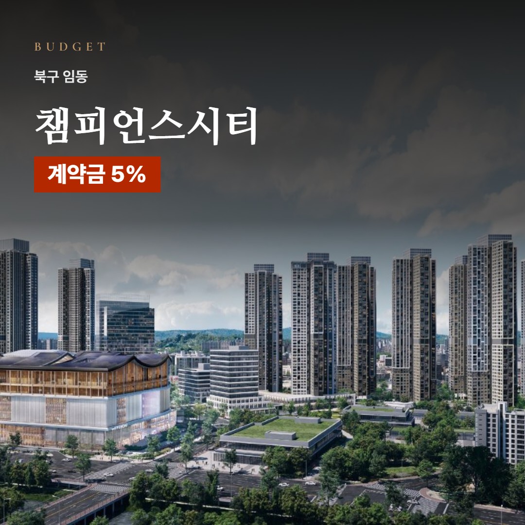 챔피언스시티 자금 계획